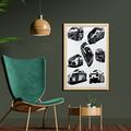 East Urban Home Cars from Various Angles Automobile Industry Theme Vehicle - Picture Frame Graphic Art Print on Fabric Fabric | Wayfair
