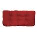 Red Barrel Studio® Sigried Outdoor Sunbrella Seat Cushion red, Polyester | 19 H x 41 W in | Wayfair A0EE129B54BB4D3BB654D4601F558051