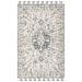 White 36 x 0.9 in Area Rug - Lark Manor™ Arkadijus Oriental Hand-Tufted Wool/Ivory/Blue Area Rug Cotton/Wool | 36 W x 0.9 D in | Wayfair