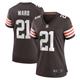 Cleveland Browns Nike Home Game Team Colour Jersey - Brown Denzel Ward Womens