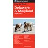 Rand Mcnally Delaware Maryland State Map