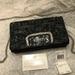 Coach Bags | Coach Evening Bag Black/Silver Excellent Condition | Color: Black/Silver | Size: 8 Wide 5 High