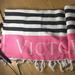 Victoria's Secret Bedding | New Victoria’s Secret 50”X60” Blanket Throw Soft | Color: Black/Pink | Size: Os