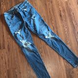 American Eagle Outfitters Jeans | American Eagle Hi-Rise Jegging - Super Stretch | Color: Blue | Size: 4