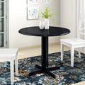 Red Barrel Studio® Lien Extendable Drop Leaf Dining Table Wood in Black | 30 H in | Wayfair RDBT5544 42517124