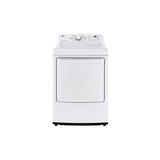 LG DLE7000W 7.3 cu. ft. Ultra Large Capacity Top Load Electric Dryer with Sensor Dry Technology - White