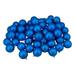 60ct Blue Shatterproof Matte Christmas Ball Ornaments 2.5 inches 60mm
