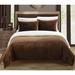 Evie Plush Microsuede Sherpa Lined 7-piece Bed in a Bag with Microfiber Sheet Set