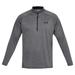 Under Armour Men's Tech 2.0 1/2 Zip (Size XXXXL) Carbon Heather/Black, Polyester