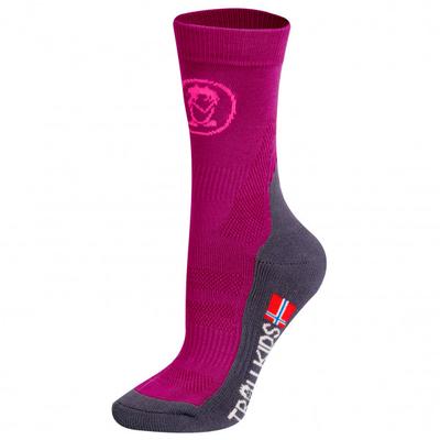 Trollkids - Kids Trekking Mid Cut Socks II - Wandersocken 35-38 | EU 35-38 lila Image
