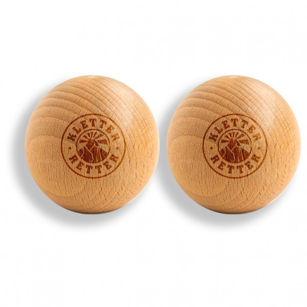 KletterRetter - Massagekugeln Set beech