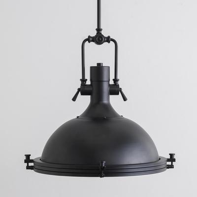 Randolph Morris Schultz Single Large Pendant Light RMGL7491-1-MB