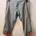 The North Face Pants & Jumpsuits | Like-New The North Face Cropped Leggings | Color: Gray/Orange | Size: M