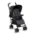 Silver Cross - Pop Pushchair - Foldable Travel Stroller - Buggy - Adjustable Seat - Newborns to 4 years - Black