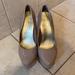 Jessica Simpson Shoes | Jessica Simpson Nude Closed Toe Platform Heels | Color: Tan | Size: 6