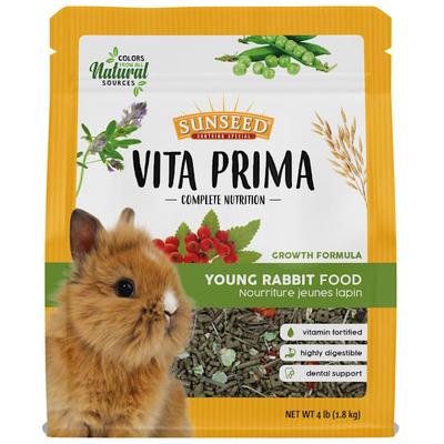 Sun Seed Vita Prima Young Rabbit Food, 4 lbs.