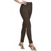 Plus Size Women's Stretch Cotton Legging by Woman Within in Chocolate (Size 3X)