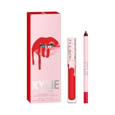 KYLIE COSMETICS Matte Lip Kit Make-up Set 400 - BOSS 4.25 g Dunkelrot Image