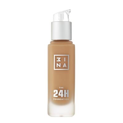 3INA The 24H Foundation Nr. 630 - Medium yellow 30 ml Hellbraun Image