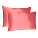 Eider & Ivory™ Lakendra Pillowcase Silk/Satin in Pink | Standard | Wayfair 50C242F276104128821911BC3C2145D2