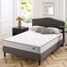 Full Medium 10" Gel Mattress - Alwyn Home Eduarda Cooling Hybrid Mattress, Steel | 75 H x 54 W 10 D in Wayfair EADE160193DA4F6CA089891024B2B14D