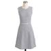 J. Crew Dresses | J.Crew Striped Fit And Flare Dress | Color: Blue/White | Size: 0