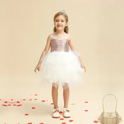 Robe d'été pour petite fille de 7 ans ensemble 2 pièces vêtements de fête Flamingo 2022