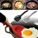 Ensemble de gadgets de cuisine 2 en 1 accessoires de cuisine spatule à omelette spatule en