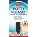 Potty Please House Training Bells for Dogs, 10.75 IN, Black / Silver