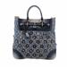 Louis Vuitton Bags | Louis Vuitton Polka Dots Trunks Bags Corsaire Bag | Color: Blue/Cream | Size: 15”Wx14.5”Hx3”D