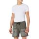 G-STAR RAW Men's Mixed Woven Relaxed Cargo Sweat Shorts, GS Grey A613-1260, M