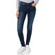 Tommy Jeans Women's MID RISE SKNY NORA 7/8 ZIP FRSD Straight Jeans, Blue (Denim 1bj), W24/L32