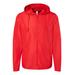 Independent Trading Co. EXP54LWZ Lightweight Windbreaker Full-Zip Jacket in Red size Small | Polyester