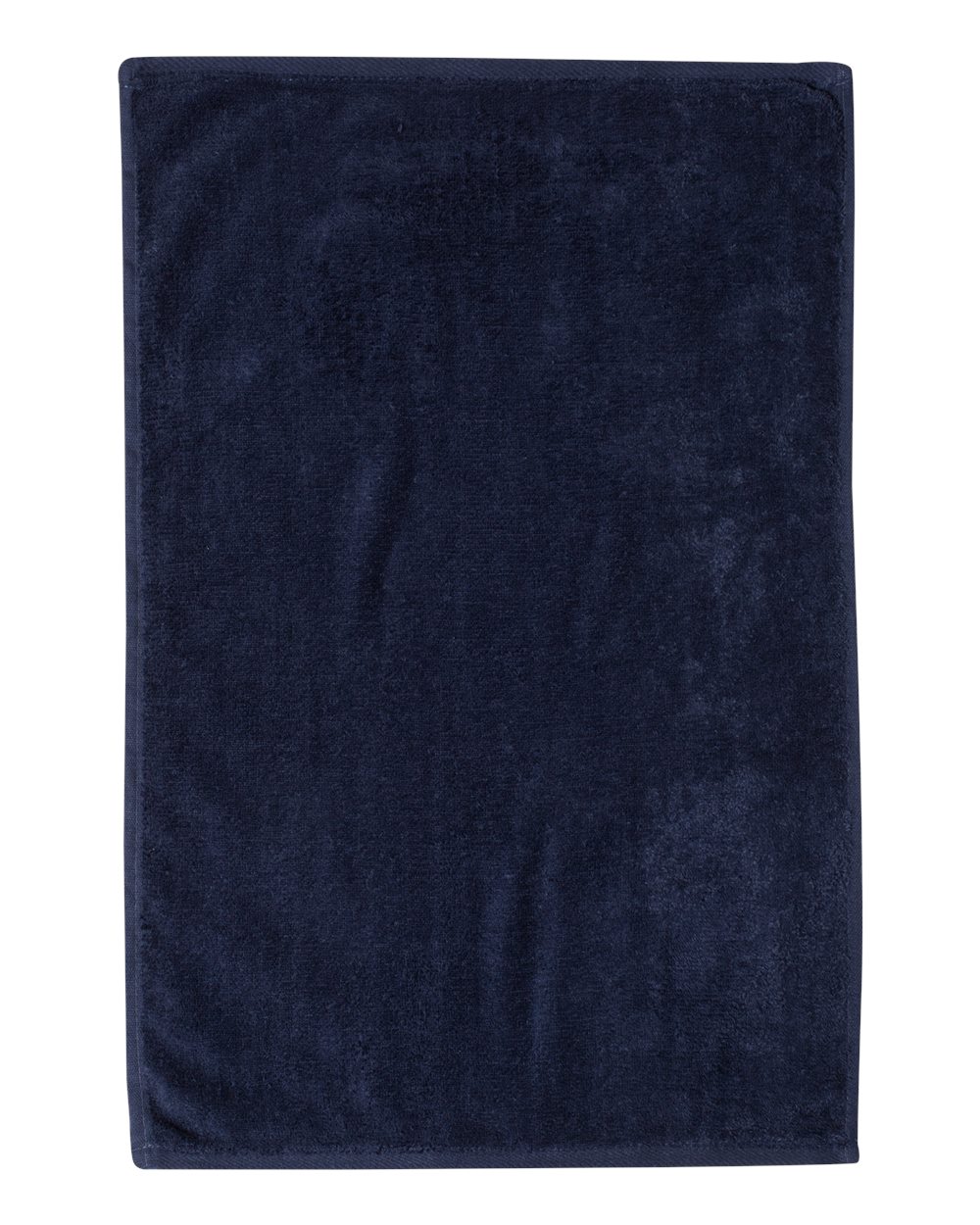 Q-Tees T300 Deluxe Hemmed Hand Towel in Navy Blue | Cotton