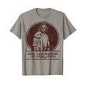 Big Lebowski Distressed Dude Abides Stamp T-Shirt