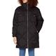 Tommy Jeans Women's TJW Diamond Quilted Coat Jacket, Black, M