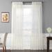Exclusive Fabrics Voile Poly Sheer Curtain Panel Pair (2 Panels)