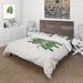 Designart 'Vintage Plant Life XX' Farmhouse Duvet Cover Comforter Set