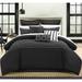 Chic Home Karlston Stitch Black Embroidered 13-piece Comforter Set