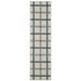 Style Haven Talcot Preppy Plaid Grey/Teal Indoor-Outdoor Area Rug