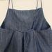 Zara Dresses | Denim A Line Zara Dress | Color: Blue | Size: M