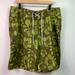 Columbia Swim | Columbia Green Palm Leaf Print Board Shorts 36 | Color: Brown/Green | Size: 36