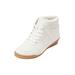 Extra Wide Width Women's CV Sport Honey Sneaker by Comfortview in White (Size 9 1/2 WW)