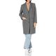 Amazon Essentials Plh Button-front Coat Wool Blend, Grey Heather, XL