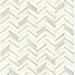 Vanves Chevron Marble Tile 18' L x 20.5" W Peel & Stick Wallpaper Roll Vinyl in White Accentuations by Manhattan Comfort | 20.5 W in | Wayfair