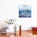 East Urban Home On Earth As It Is In Heaven? by Andreea Dumez - Wrapped Canvas Graphic Art Canvas in Blue/White | 12 H x 12 W x 0.75 D in | Wayfair