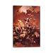 East Urban Home Destroyer by Frank Frazetta - Wrapped Canvas Graphic Art Print Canvas in Black/Orange/Red | 12 H x 8 W x 0.75 D in | Wayfair