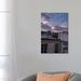 East Urban Home Paris Sunset V by Bethany Young - Wrapped Canvas Photograph Print Canvas in Blue/White | 26 H x 1.5 D in | Wayfair