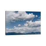 East Urban Home Taos Mountain Sky by Bethany Young - Wrapped Canvas Photograph Print Canvas in Blue/White | 18 H x 26 W x 1.5 D in | Wayfair