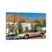 East Urban Home Palm Springs Ride X by Bethany Young - Wrapped Canvas Gallery-Wrapped Canvas Giclée Canvas in Brown/Green/White | Wayfair